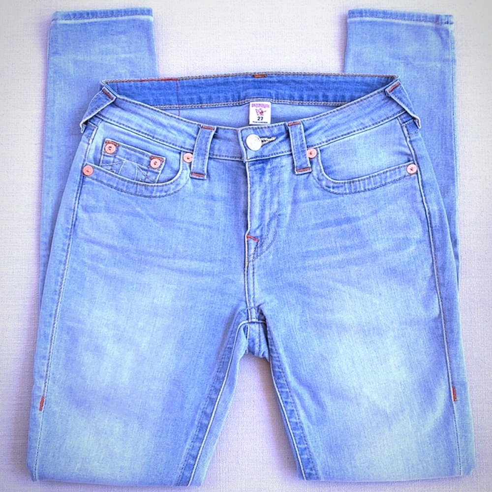 TRUE RELIGION NEW! Skinny Curvy Stretch Jeans - Picture 3 of 15